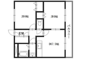 フレシール土山の物件間取画像